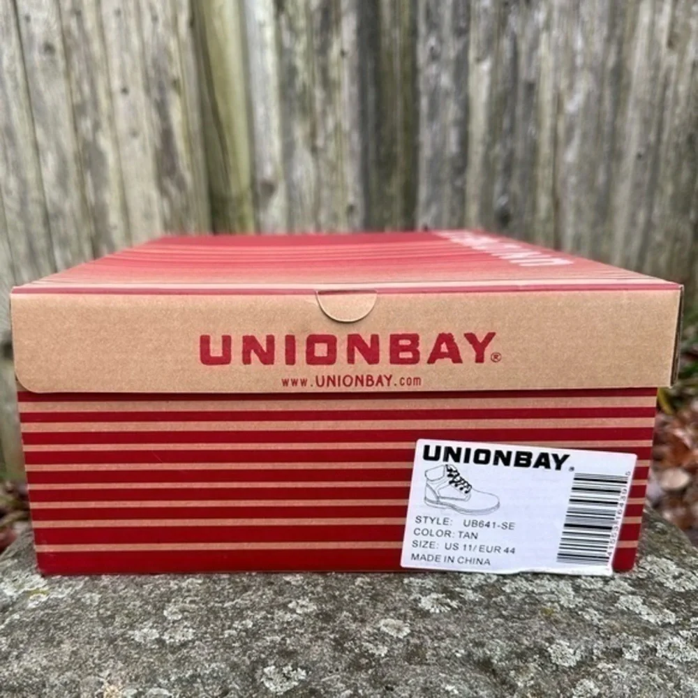 UNIONBAY Men’s Mitchell Casual Tan/Wheat‎ Boots - Size 11 (NWT)